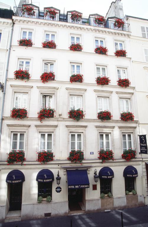 Hotel Des 3 Poussins París Exterior foto